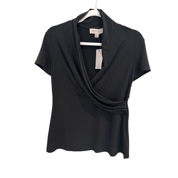 Brand new Women's Philosophy Republic Clothing Short Sleeve Blouse, size Medium - Picture 1 of 10